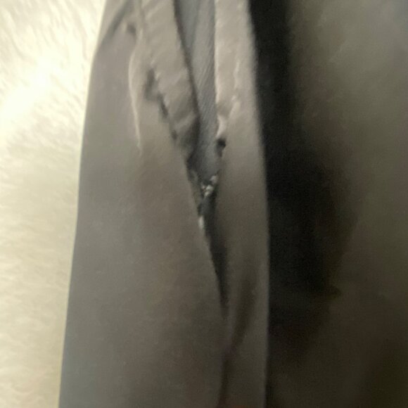 PrettyLittleThing Black Satin Cowl Neck Draped Maxi Dress US 4 UK 8 Formal LBD - Picture 8 of 10